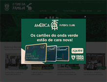 Tablet Screenshot of americamineiro.com.br